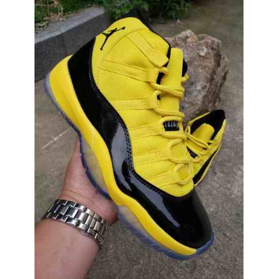 Air Jordan 11 Retro GS Bumblebee Men Basketball Shoes